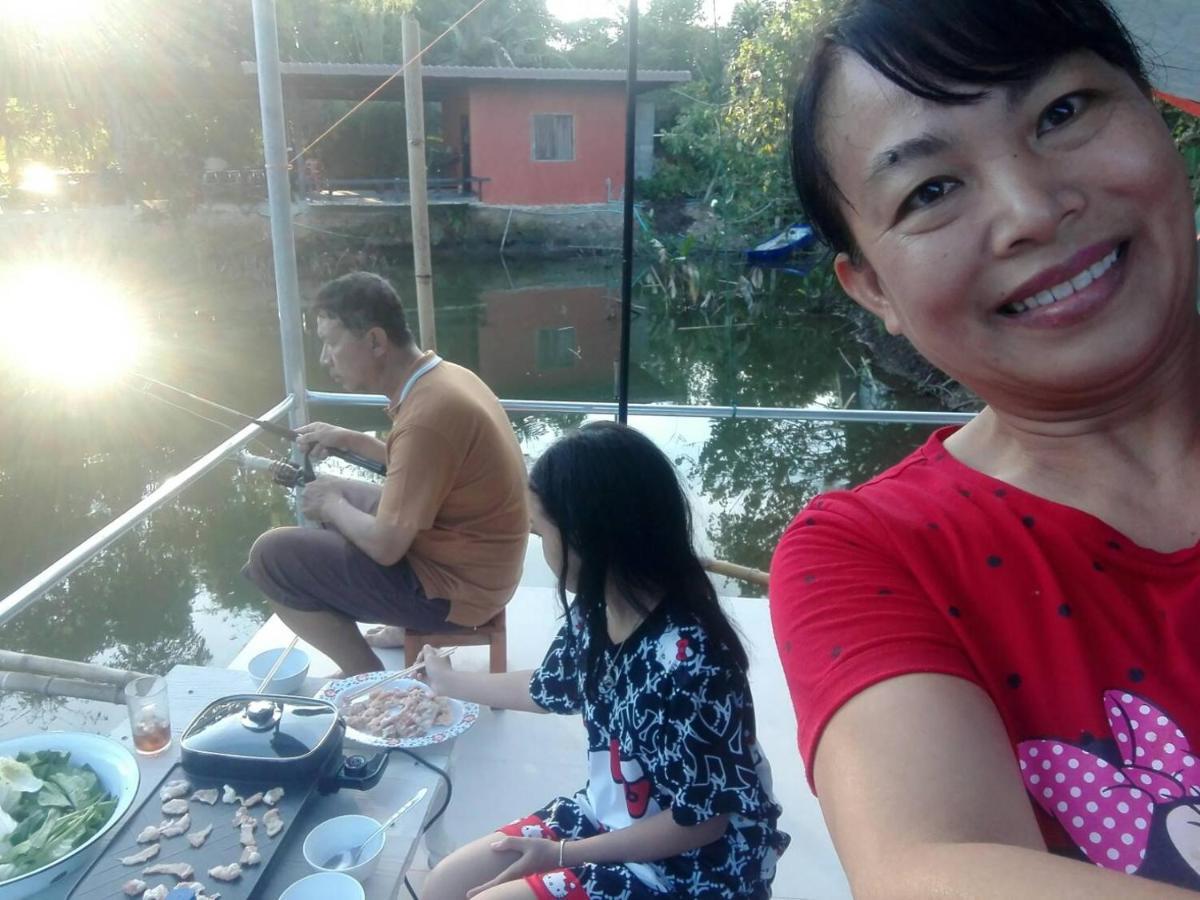 บ้านสวนปวิชญา เกษตรอินทรี Fang Esterno foto