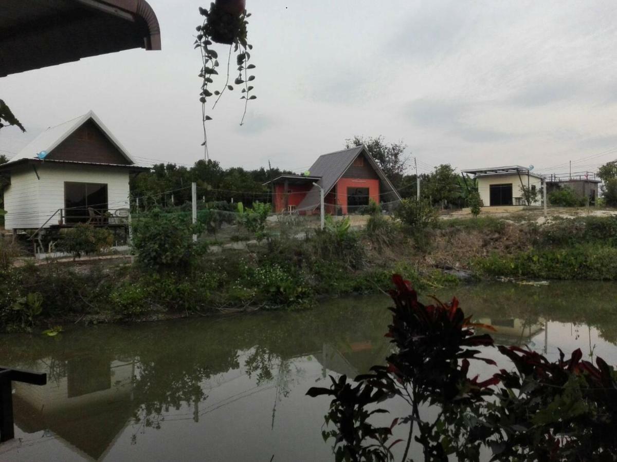 บ้านสวนปวิชญา เกษตรอินทรี Fang Esterno foto