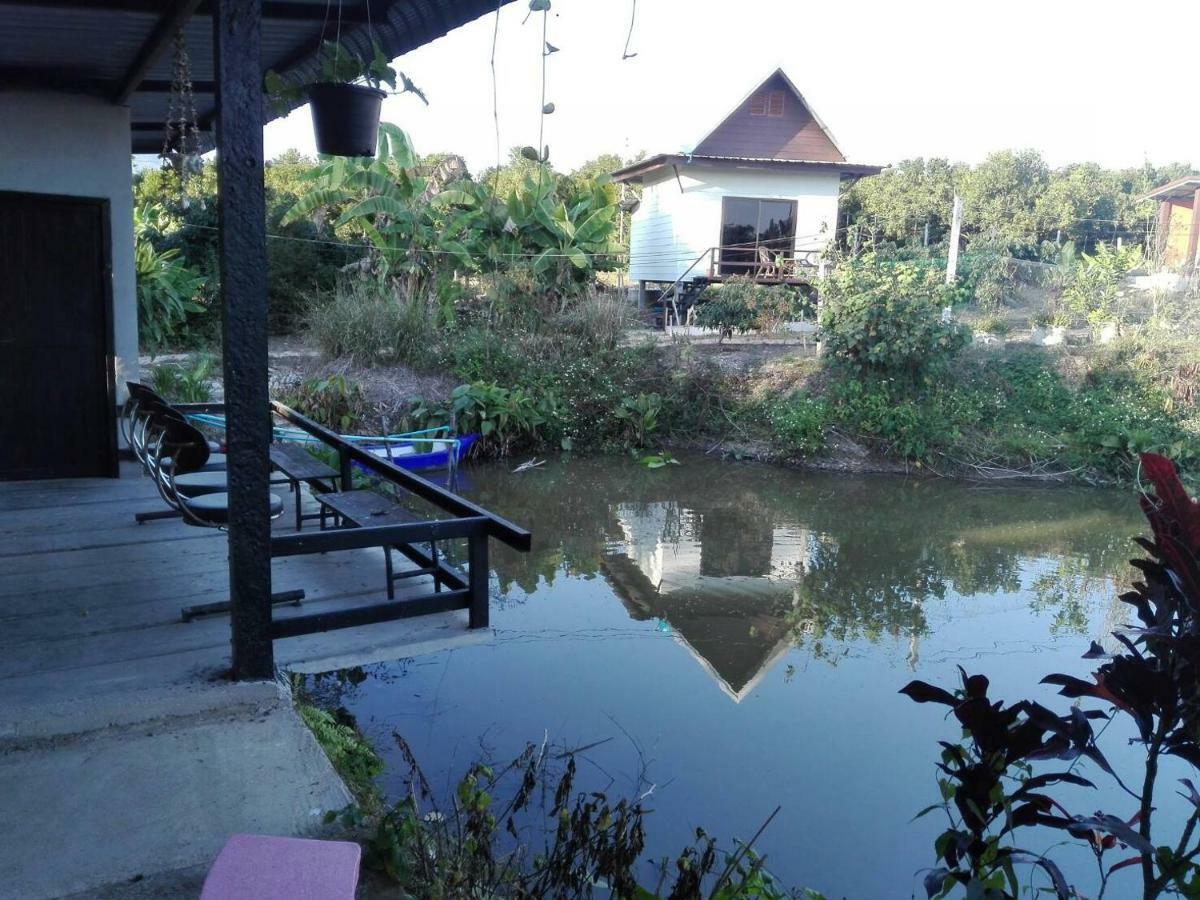 บ้านสวนปวิชญา เกษตรอินทรี Fang Esterno foto